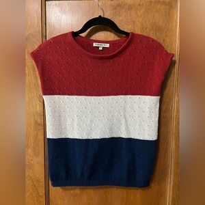 Roadster cotton knit short-sleeved sweater